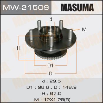 MASUMA MW-21509 - Moyeu de roue cwaw.fr