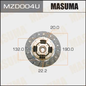 MASUMA MZD004U - Disque d'embrayage cwaw.fr