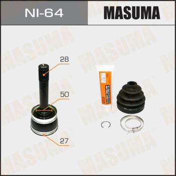 MASUMA NI-64 - Jeu de joints, arbre de transmission cwaw.fr