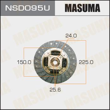 MASUMA NSD095U - Disque d'embrayage cwaw.fr