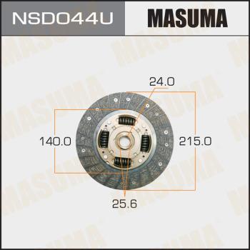 MASUMA NSD044U - Disque d'embrayage cwaw.fr