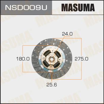 MASUMA NSD009U - Disque d'embrayage cwaw.fr