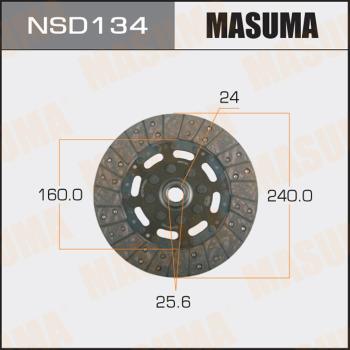 MASUMA NSD134 - Disque d'embrayage cwaw.fr