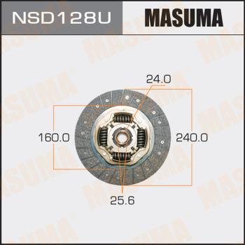 MASUMA NSD128U - Disque d'embrayage cwaw.fr