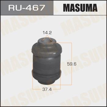 MASUMA RU-467 - Douille de palier, bras transversal cwaw.fr