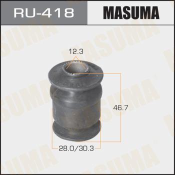 MASUMA RU-418 - Douille de palier, bras transversal cwaw.fr