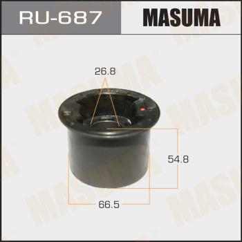 MASUMA RU-687 - Suspension, bras de liaison cwaw.fr