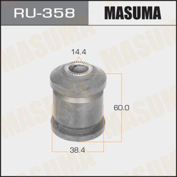 MASUMA RU-358 - Douille de palier, bras transversal cwaw.fr