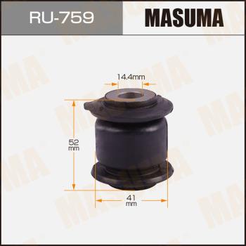 MASUMA RU-759 - Douille de palier, bras transversal cwaw.fr