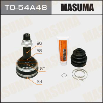 MASUMA TO-54A48 - Jeu de joints, arbre de transmission cwaw.fr