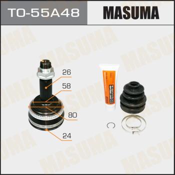 MASUMA TO-55A48 - Jeu de joints, arbre de transmission cwaw.fr