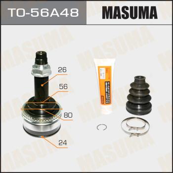 MASUMA TO56A48 - Jeu de joints, arbre de transmission cwaw.fr