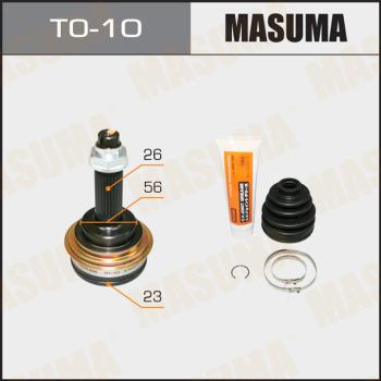 MASUMA TO-10 - Jeu de joints, arbre de transmission cwaw.fr