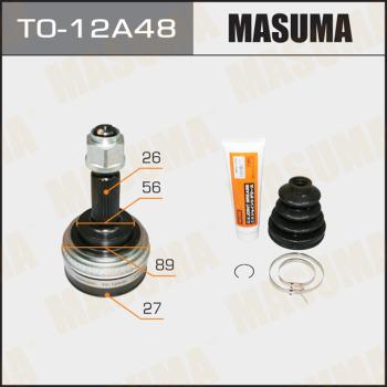 MASUMA TO-12A48 - Jeu de joints, arbre de transmission cwaw.fr