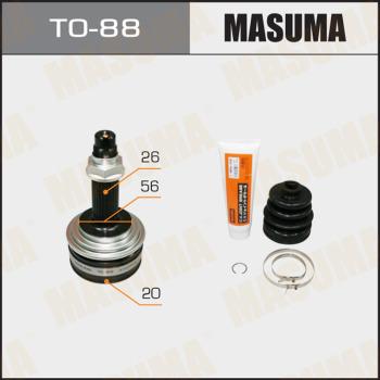 MASUMA TO-88 - Jeu de joints, arbre de transmission cwaw.fr