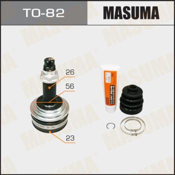 MASUMA TO-82 - Jeu de joints, arbre de transmission cwaw.fr