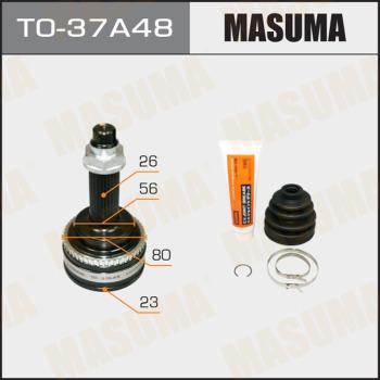 MASUMA TO-37A48 - Jeu de joints, arbre de transmission cwaw.fr