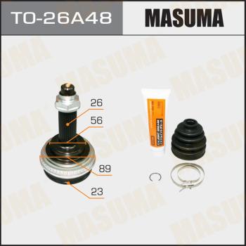 MASUMA TO-26A48 - Jeu de joints, arbre de transmission cwaw.fr