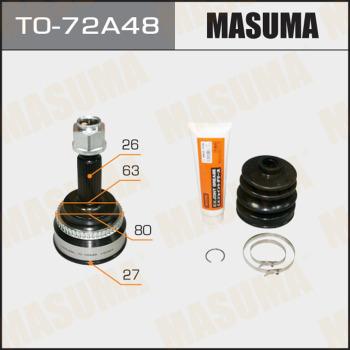 MASUMA TO-72A48 - Jeu de joints, arbre de transmission cwaw.fr