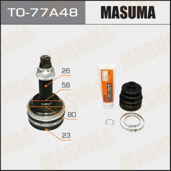 MASUMA TO-77A48 - Jeu de joints, arbre de transmission cwaw.fr