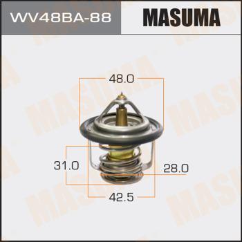 MASUMA WV48BA-88 - Thermostat d'eau cwaw.fr