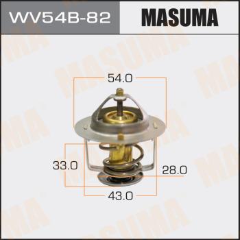 MASUMA WV54B82 - Thermostat d'eau cwaw.fr