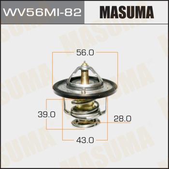 MASUMA WV56MI-82 - Thermostat d'eau cwaw.fr