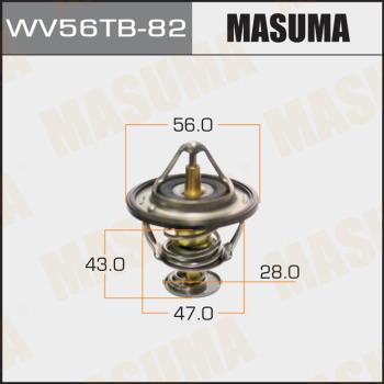 MASUMA WV56TB-82 - Thermostat d'eau cwaw.fr