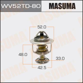 MASUMA WV52TD-80 - Thermostat d'eau cwaw.fr