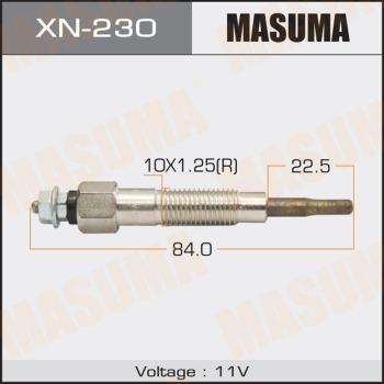 MASUMA XN-230 - Bougie de préchauffage cwaw.fr