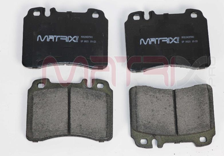 MATRIX PRO MX02420541 - Kit de plaquettes de frein, frein à disque cwaw.fr