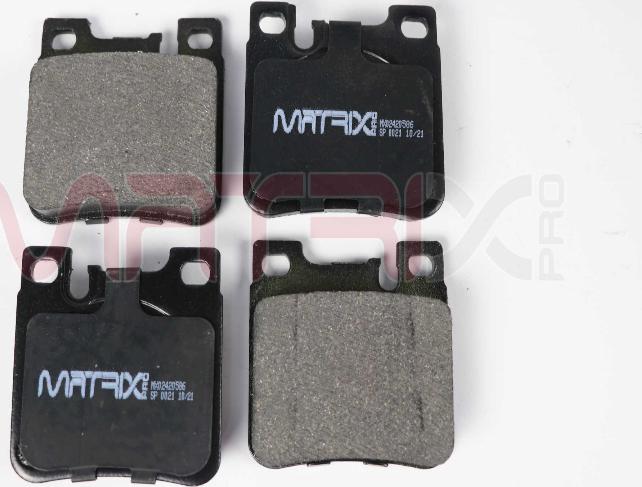 MATRIX PRO MX02420586 - Kit de plaquettes de frein, frein à disque cwaw.fr