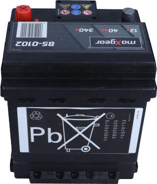 Maxgear 540406034 D722 - Batterie de démarrage cwaw.fr