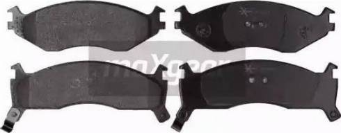 Maxgear 19-0909 - Kit de plaquettes de frein, frein à disque cwaw.fr