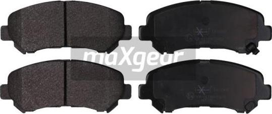 Maxgear 19-0905 - Kit de plaquettes de frein, frein à disque cwaw.fr