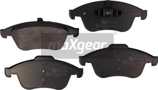 Maxgear 19-0900 - Kit de plaquettes de frein, frein à disque cwaw.fr