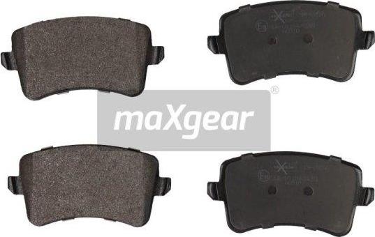 Maxgear 19-0907 - Kit de plaquettes de frein, frein à disque cwaw.fr