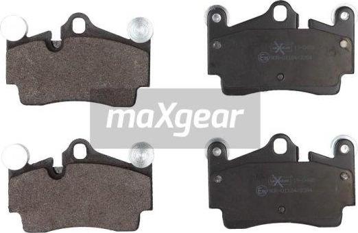 Maxgear 19-0488 - Kit de plaquettes de frein, frein à disque cwaw.fr