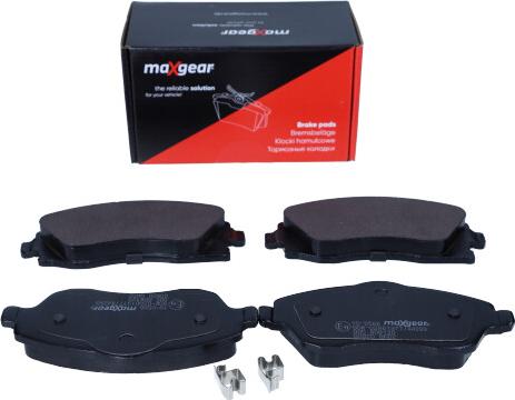 Maxgear 19-0566 - Kit de plaquettes de frein, frein à disque cwaw.fr