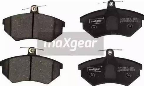 Maxgear 19-0503 - Kit de plaquettes de frein, frein à disque cwaw.fr