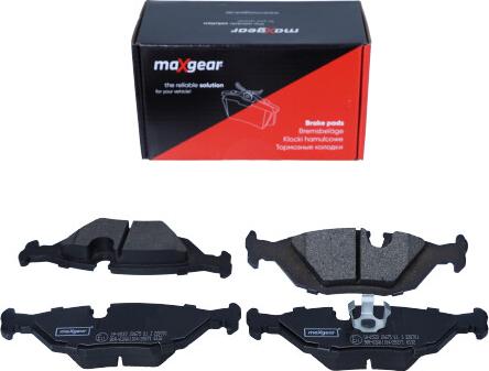 Maxgear 19-0533 - Kit de plaquettes de frein, frein à disque cwaw.fr