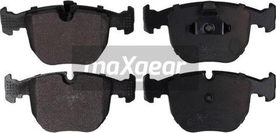 Maxgear 19-0649 - Kit de plaquettes de frein, frein à disque cwaw.fr