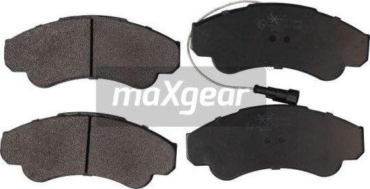 Maxgear 19-0668 - Kit de plaquettes de frein, frein à disque cwaw.fr