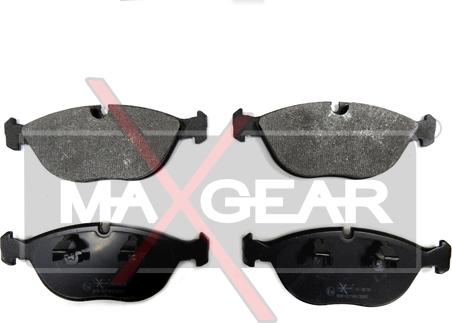 Maxgear 19-0678 - Kit de plaquettes de frein, frein à disque cwaw.fr