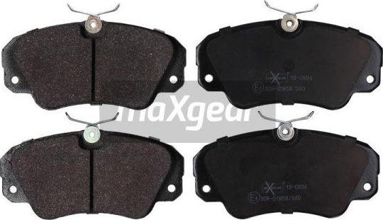 Maxgear 19-0894 - Kit de plaquettes de frein, frein à disque cwaw.fr