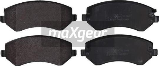 Maxgear 19-0869 - Kit de plaquettes de frein, frein à disque cwaw.fr