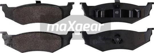 Maxgear 19-0865 - Kit de plaquettes de frein, frein à disque cwaw.fr