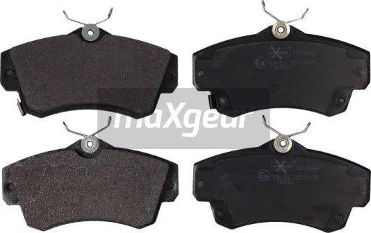 Maxgear 19-0866 - Kit de plaquettes de frein, frein à disque cwaw.fr