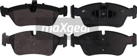 Maxgear 19-0863 - Kit de plaquettes de frein, frein à disque cwaw.fr