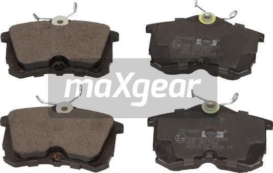 Maxgear 19-0880 - Kit de plaquettes de frein, frein à disque cwaw.fr